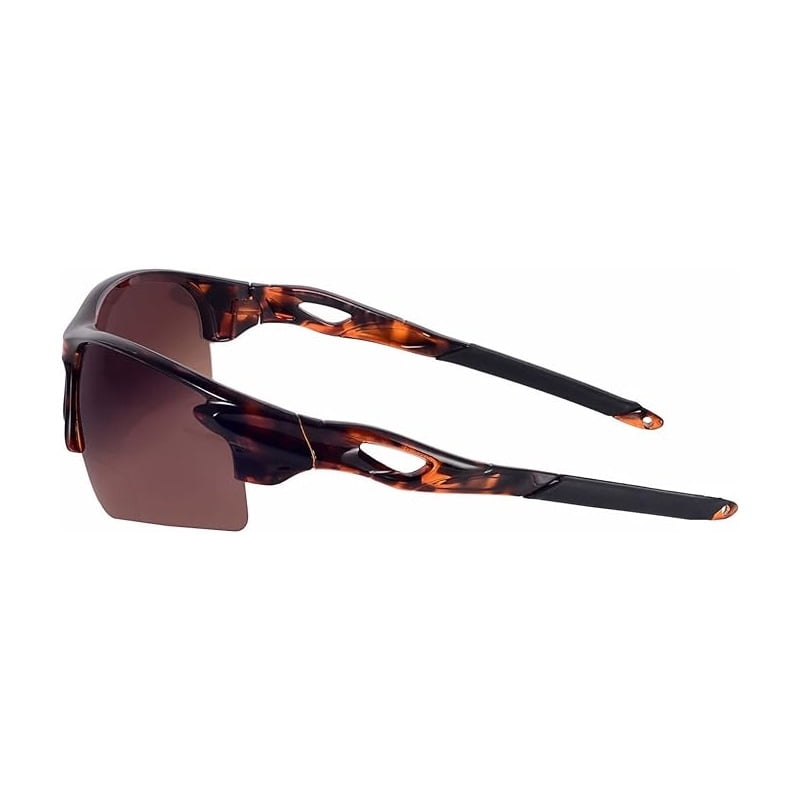 "The Allstars" 3 Pair Assortment of Bifocal Sport Wrap Reading Sunglasses for Men and Women - Tortoise/Tortoise - 2.00