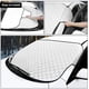 thumbnail image 3 of Funda para parabrisas de coche, protección solar (plateada), 3 of 5