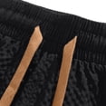 thumbnail image 6 of EOYWHK Mens Basketball Shorts Quick Dry Elastic Waist Mens Active Shorts Soft Lightweight Breathable for Workout Training Outdoor Sports Black, Size L, 6 of 8