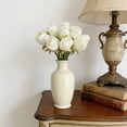 thumbnail image 5 of Horivan Artificial Silk Flower Bouquet Realistic Fake Flowers for Wedding Centerpieces, Home Decor, Photography Props, Vase Fillers, Long Lasting Floral Arrangement Spring Summer Decor, 5 of 7