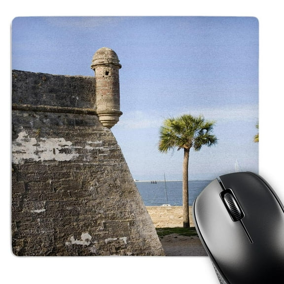 3dRose, Fort, Castillo de San Marco, St Augustine Florida - US10 DPB0030 - Douglas Peebles, MousePad