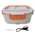 thumbnail image 1 of Fast Heating Food container Dinnerware Food Warmer 12V 220V EU Plug Electric Heated Lunch Box Travel Car Work Heating Bento Box 12V Orange, 1 of 6