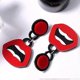 thumbnail image 4 of Pendientes colgantes de acrílico estilo punk hip hop para mujer, con forma de labios rojos, con forma de gota, joyería creativa, exquisita y útil, 6,8 x 3,8 cm., 4 of 5