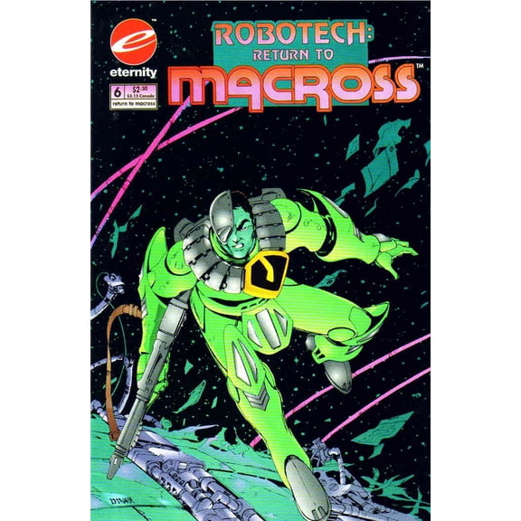 Robotech: Return to Macross #6 VF ; Eternity Comic Book