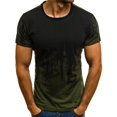thumbnail image 1 of Playera/Camiseta Casual deportiva/camuflaje Manga corta cuello redondo para hombrepangjing, 1 of 4