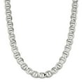 thumbnail image 6 of 925 Sterling Silver 12.3mm Semi-Solid Flat Anchor Chain 20 Inch, 6 of 7