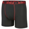 thumbnail image 2 of Active 23 6-Pack Dri Fit Performance Boxer Briefs for Men, Cooling Moisture Wicking Anti Chafe Athletic Support Underwear, S, 2 of 8