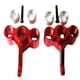 thumbnail image 1 of Vogacara RCGOFFLOW-portador de buje de dirección para coche teledirigido, nudillos de bloque de dirección duraderos para camiones monstruo Kits de construcción modelo Rojo, 1 of 6