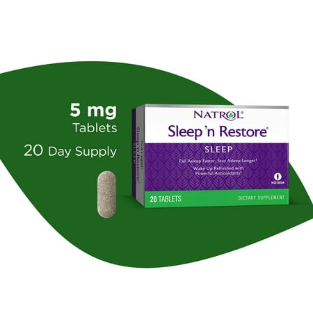UPC 047469005023 product image for Natrol® Sleep N Restore Tablets  Sleep Aid Support Supplement  20 Count | upcitemdb.com
