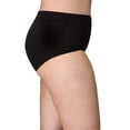 thumbnail image 3 of Playtex Tummy Smoothing Brief Underwear Pack, Moisture-Wicking, 3-Pack (Plus Sizes) Vint Mauve/Black/Heirloom White Dot L Women's, 3 of 4