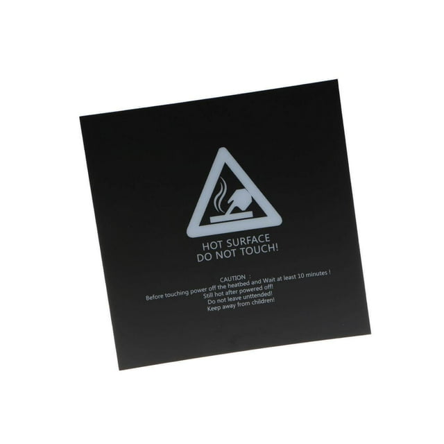 3D Printer Bed Build Surface 3D Printing Heated Bed Heated Bed Plate Bed Sheet Square 220x220mm