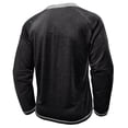 thumbnail image 4 of ZOYOEN Mens Cotton Henley Shirts with Pocket- Long Sleeve Crewneck Casual Fashion Fall Tops Black Size S, 4 of 7