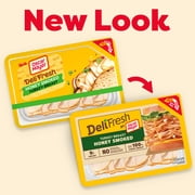 Oscar Mayer Deli Fresh Honey Smoked Turkey Breast Sliced Deli Meat, 1 Pack, for Sandwiches and Easy Lunches, Made With 100% Turkey Breast, No Artificial Preservatives, 9 oz
