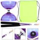 thumbnail image 3 of 1 conjunto de juguete de diabolo de diabolo de triple diablo, 3 of 7