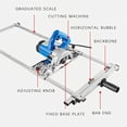 thumbnail image 3 of Estbridge Cutting Machine Edge Guide Positioner  Edge Guide for Circular Saw  Edge Guide Positioning Cutting Board Tool  Adjustable Wood Modified Positioning Frame Tool  Woodworking Posit, 3 of 7