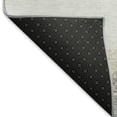 thumbnail image 6 of HomeRoots 674937 8 ft. Gray Gold & Mint Green Geometric Washable Round Area Rug with UV Protection, 6 of 9