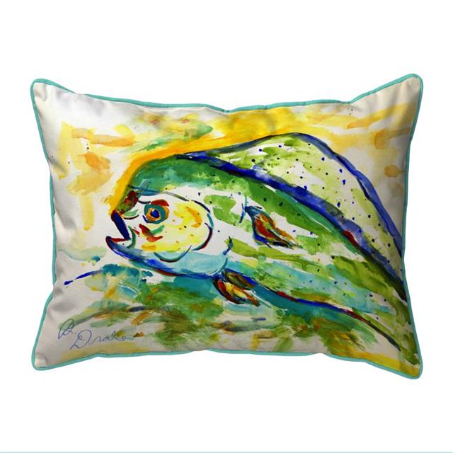 16 x 20 Po. Oreiller Mahi Mahi - Grand