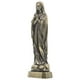 thumbnail image 2 of Estatua de la Virgen María de latón en miniatura, figura de diosa pequeña católica Retro, adorno de escritorio, decoración espiritual religiosa, 2 of 4