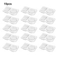 thumbnail image 4 of Wosthever Caja de salsa portátil de plástico de una sola pieza para salsa, paquete de 5 tazas pequeñas para condimentos con tapa, aceite de Mostrada 15 piezas, 4 of 4