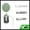 Silver Tone, Green, variant on Unique Bargains 3pcs Round Box Nail Clippers Set Length 2.36" Silver Tone, Green
