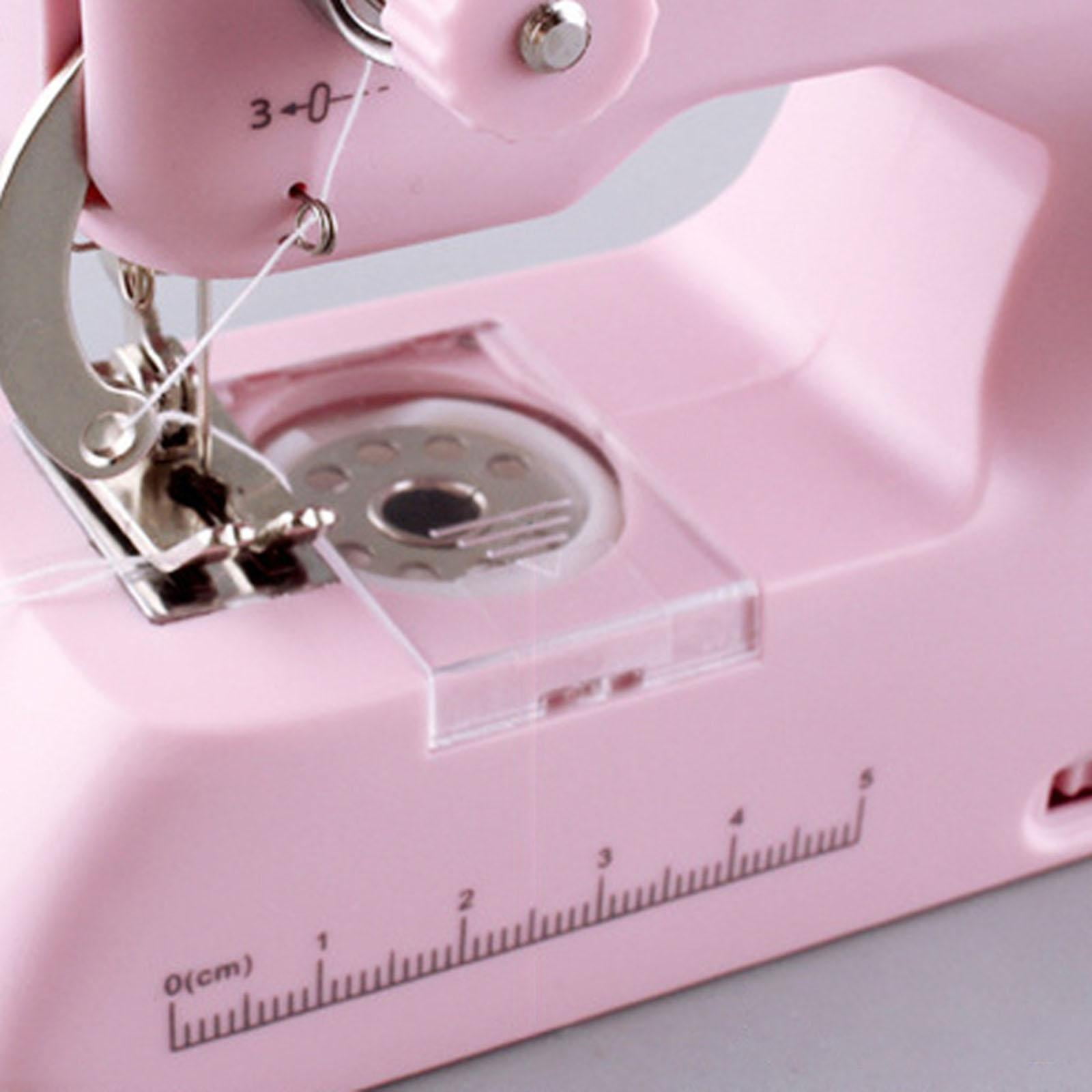 Mini Handheld Sewing Machine Stitch Quick Adult Beginners Cordless Electric Sewing Machine for Quilting, Home Travel Use, DIY Clothes Knitting