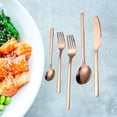 thumbnail image 2 of 5 / Set Juego de cubiertos premium Cuchillo elegante Tenedor Cubiertos Apto para vavajils Sunnimix tenedor cuchara de cena, 2 of 7