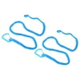 thumbnail image 3 of 2pcs Kayak Paddle Leash, Paddle Board Leash Fishing Lanyard Tool Tether, Stretchable Strap Lanyard Rope with Carabiner for Kayaking Boating Canoeing Fishing Pole Rod 3-6 Feet, 3 of 7