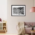 thumbnail image 3 of Historic Framed Print, [Aerial view of Amiens, France], 17-7/8" x 21-7/8", 3 of 9