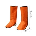 thumbnail image 3 of Professional Welder Shoe Cover Welding Spats Welding Shoe Protectors Heat Abrasion Resistant Welders Feet Covers, 3 of 9