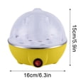 thumbnail image 3 of CNKOO Egg Cooker Electric 5-Egg Capacity  Soft  Medium  Hard-Boiled Egg Cooker with Auto Shut-Off  Measuring Cup Included  BPA Free, 3 of 5