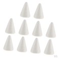 thumbnail image 1 of 30x Espuma de Poliestireno Adornos en Cono Decoraciones para Fiestas Accesorios 68 Mm SM SunniMix Artesanía de espuma de espuma de poliestireno, 1 of 8
