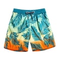 thumbnail image 1 of Bañador para hombre y mujer para verano, traje de baño de secado rápido, pantalones cortos de playa, 1 of 7