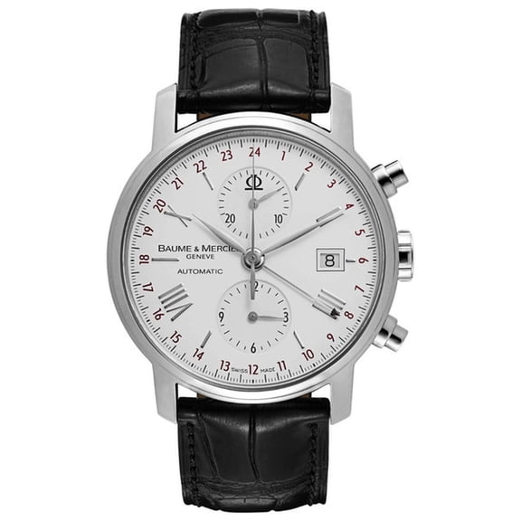 Baume et Mercier Classima Executives Men's White Dial Automatic Watch MOA08851
