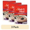 (3 pack) Malt-O-Meal Chocolate Hot Wheat Cereal, Quick Breakfast, Iron & Folate, 28 oz Box