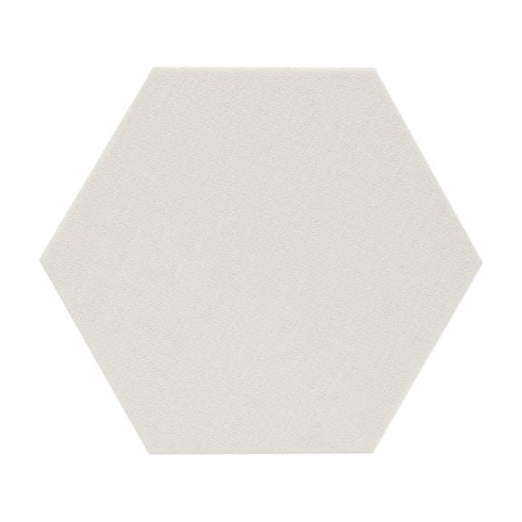 ATS Acoustics Hexagon Fire Rated Sound Absorbing Acoustic Panel 12" x 1" (Linen)