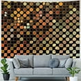 thumbnail image 4 of Orinice Mosaic Pattern Tapestry Wall Hanging Unique Style for Home Wall Decor Art Living Room Bedroom Apartment Farmhouse Dorm 40x60inch, 4 of 6