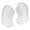 Argent, variant on S SERENABLE 2x Electrocar Front Foot Pedals for MS Direct Replaces High Performance Red