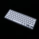 thumbnail image 1 of Funda Dura Carcasa Rígida En Colores Europeo Fonético Español Conveniente Para De 11 Pulgadas,13 Colores De Elegir - Blanco Yotijar Funda de silicona para teclado, 1 of 10