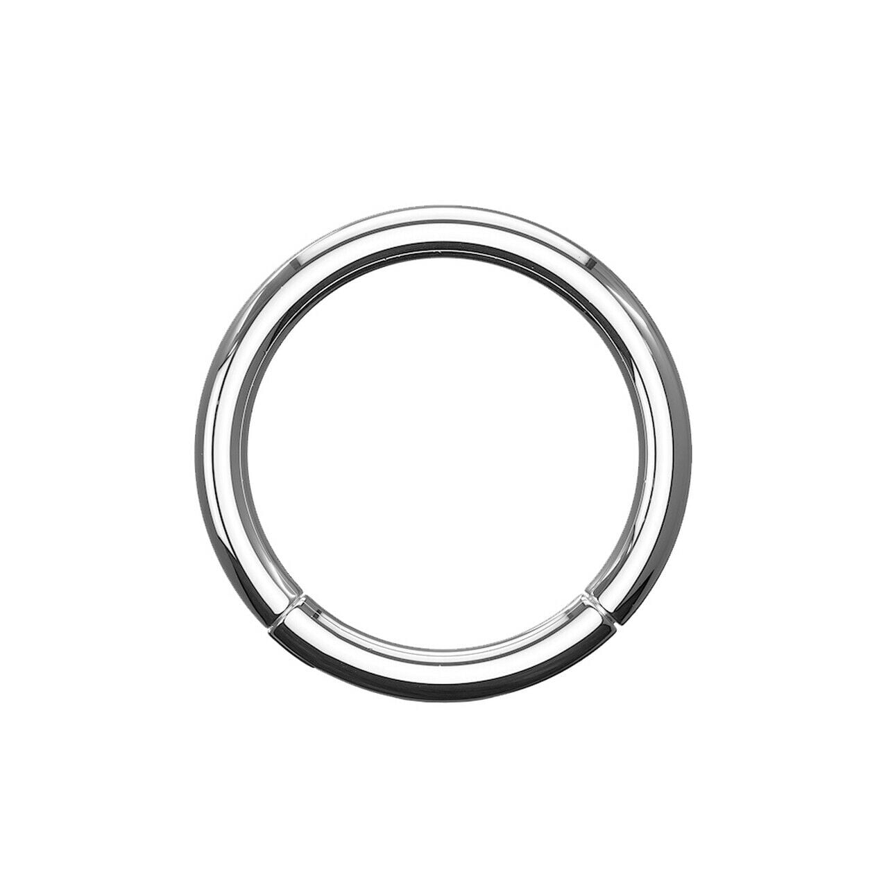 Nose Ring Hoop Implant Grade Titanium 6Al-4V-Eli ASTM F 18g 20g 8mm 10mm 