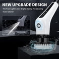 thumbnail image 5 of Electric Spin Scrubber, Cordless Spin Scrubber with Light, Adjustable Extension Handle for Bathtub Grout Tile Floor with 10 Replaceable Cleaner Brush, 5 of 10