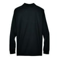 thumbnail image 5 of CORE365 88192T Men's Tall Pinnacle Performance Long Sleeve Piqué Polo-Black-6XLT, 5 of 5