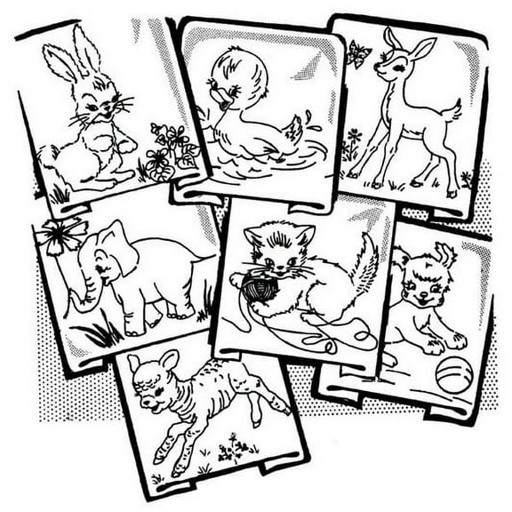 Aunt Martha's #3738 Baby Animals