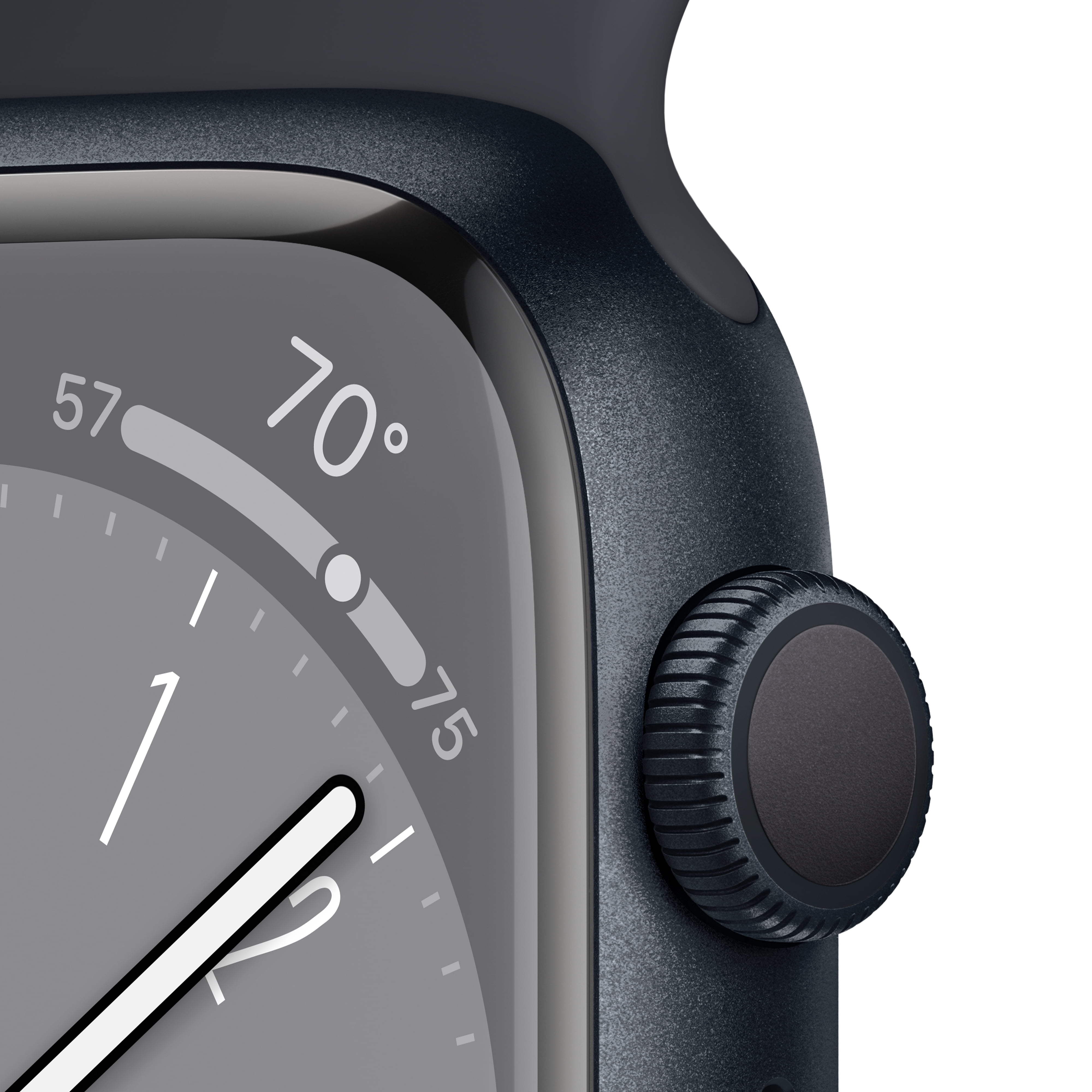 本体 45mm Apple Watch Series8 ミッドナイトアルミケース-