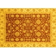 thumbnail image 1 of Ahgly Company Indoor Rectangle Oriental Yellow Traditional Area Rugs, 3' x 5', 1 of 4