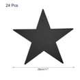 thumbnail image 2 of Uxcell 24Pcs Star Cutouts Paper Five Star Confetti Cutouts for Birthday Party Classroom Wall 11 inches,(Black), 2 of 5