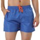 thumbnail image 1 of Pantalones cortos de natación con forro de malde color sólido con cintucon cordón pahombre Azul real 36, 1 of 6