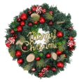 thumbnail image 2 of Outdoor Christmas Wreath, Reusable Christmas Wreath Add Festival   for Front Door, 2 of 7