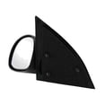 thumbnail image 3 of For Saturn SW2 1997 98 99 00 2001 Door Mirror Driver Side | Manual | Gloss Black | Replacement For GM1320186 | 128-02532L, 21112674, 3 of 6