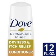 Dove DermaCare Scalp Dryness Daily Conditioner, Coconut and Shea Butter, 12 fl oz
