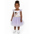 thumbnail image 2 of Gracie’s Corner Baby and Toddler Girls Glitter Tulle Dress, Sizes 12M–5T, 2 of 5